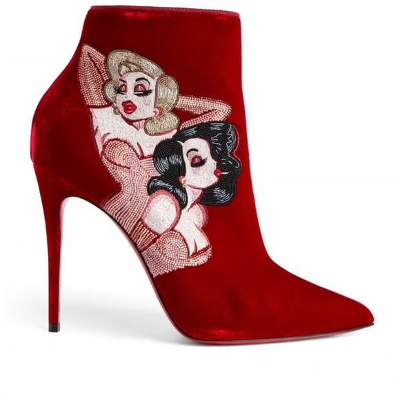 CHRISTIAN LOUBOUTIN DR BORED BOOT UP BNIB EU 40 US 10 Limited Edition - Picture 4 of 11